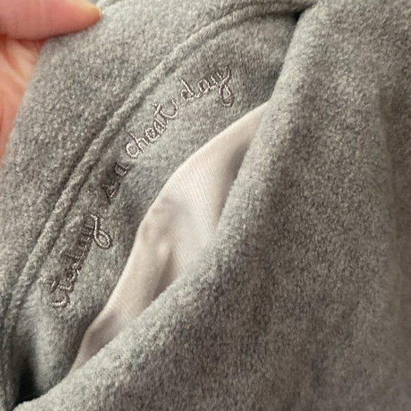 Lululemon Fleece Sweatshirt- grey 6 - Picture 6 of 6